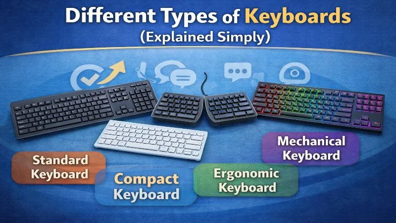 Different Types of Keyboards Explained Simply Online Test Your Hardware